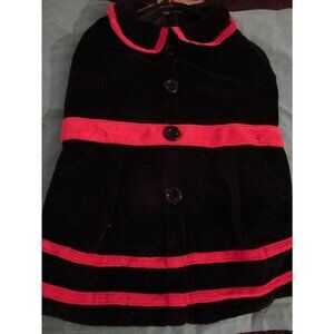 New Zack & Zoey Heritage Collection Velvet Coat Jacket Dog Puppy L Large